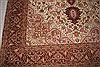 Tabriz White Hand Knotted 51 X 69 Area Rug 400-16907 Thumb 9