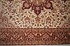 Tabriz White Hand Knotted 51 X 69 Area Rug 400-16907 Thumb 10