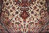 Tabriz Beige Hand Knotted 50 X 69  Area Rug 400-16908 Thumb 3