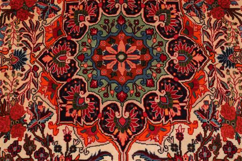 Bidjar Yellow Hand Knotted 46 X 76 Area Rug 400-16910 Image 10