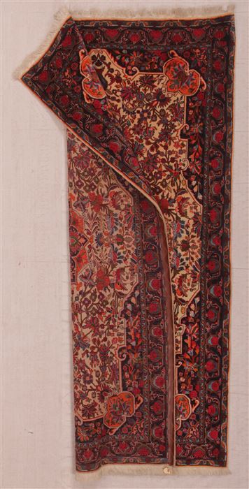 Bidjar Yellow Hand Knotted 46 X 76 Area Rug 400-16910 Image 1