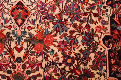 Bidjar Yellow Hand Knotted 46 X 76 Area Rug 400-16910 Image 7