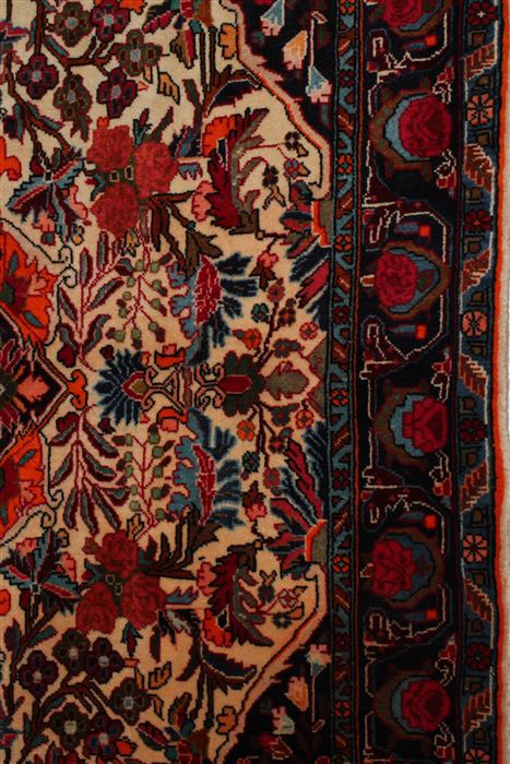 Bidjar Yellow Hand Knotted 46 X 76 Area Rug 400-16910 Image 8