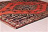 Mazlaghan Red Hand Knotted 43 X 63 Area Rug 400-16912 Thumb 16
