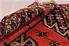Mazlaghan Red Hand Knotted 43 X 63 Area Rug 400-16912 Thumb 8