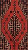 Mazlaghan Red Hand Knotted 43 X 63 Area Rug 400-16912 Thumb 14