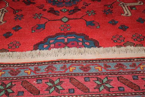 Bakhtiar Red Hand Knotted 46 X 73 Area Rug 400-16913 Image 5