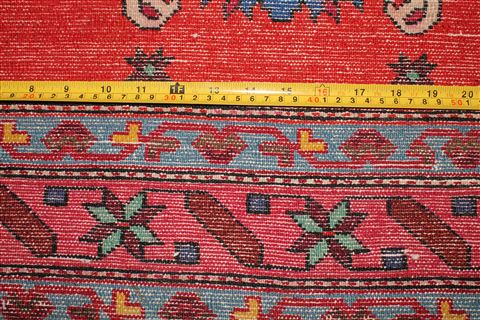 Bakhtiar Red Hand Knotted 46 X 73 Area Rug 400-16913 Image 7