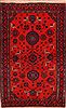 Bakhtiar Red Hand Knotted 46 X 73  Area Rug 400-16913 Thumb 0