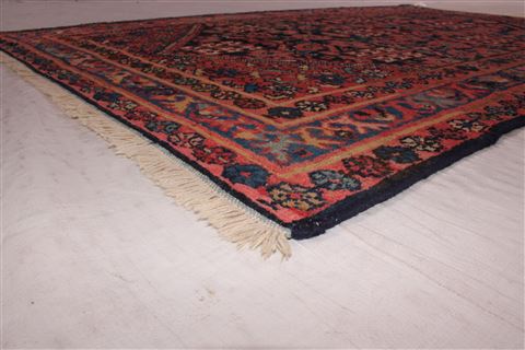 Malayer Blue Hand Knotted 310 X 64 Area Rug 400-16914 Image 7