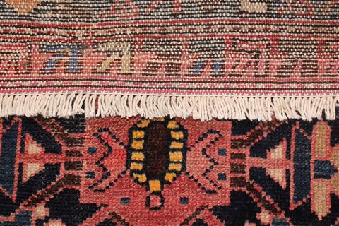 Hamedan Red Hand Knotted 42 X 68 Area Rug 400-16915 Image 8