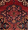 Hamedan Red Hand Knotted 42 X 68  Area Rug 400-16915 Thumb 4