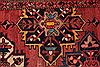 Hamedan Red Hand Knotted 42 X 68  Area Rug 400-16915 Thumb 5