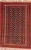 Turkman Red Hand Knotted 46 X 69  Area Rug 400-16916 Thumb 0