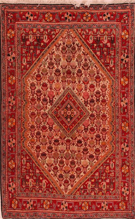Jozan White Hand Knotted 43 X 70 Area Rug 400-16917 Image 0