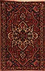 Bakhtiar Red Hand Knotted 45 X 69  Area Rug 400-16918 Thumb 0