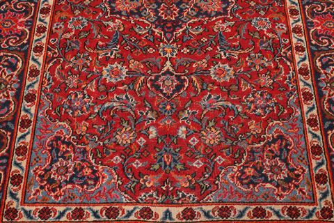 Kashan Red Hand Knotted 46 X 69 Area Rug 400-16921 Image 7