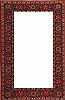 Kashan Red Hand Knotted 46 X 69  Area Rug 400-16921 Thumb 3