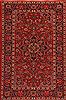 Kashan Red Hand Knotted 46 X 69  Area Rug 400-16921 Thumb 0