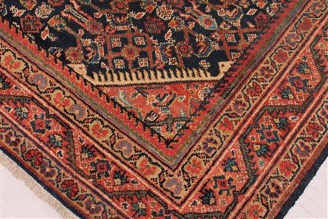 Arak Blue Hand Knotted 49 X 66 Area Rug 400-16922 Image 1