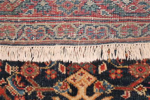 Arak Blue Hand Knotted 49 X 66 Area Rug 400-16922 Image 3
