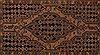 Mazlaghan Black Hand Knotted 44 X 67  Area Rug 400-16923 Thumb 1