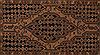 Mazlaghan Black Hand Knotted 44 X 67 Area Rug 400-16923 Thumb 1