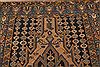Mazlaghan Black Hand Knotted 44 X 67  Area Rug 400-16923 Thumb 6