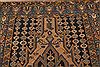 Mazlaghan Black Hand Knotted 44 X 67 Area Rug 400-16923 Thumb 6