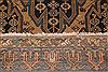 Mazlaghan Black Hand Knotted 44 X 67  Area Rug 400-16923 Thumb 8