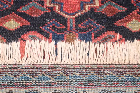 Bakhtiar Blue Hand Knotted 42 X 68 Area Rug 400-16926 Image 6