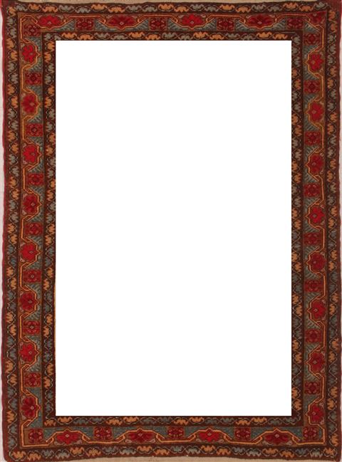 Sarouk White Hand Knotted 44 X 510 Area Rug 400-16927 Image 1