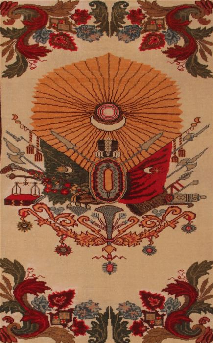 Sarouk White Hand Knotted 44 X 510 Area Rug 400-16927 Image 3