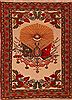 Sarouk White Hand Knotted 44 X 510  Area Rug 400-16927 Thumb 0