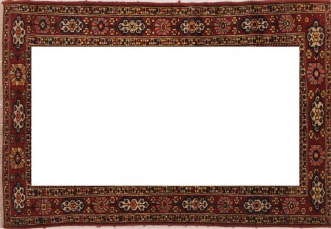 Bakhtiar Red Hand Knotted 49 X 72 Area Rug 400-16928 Image 8
