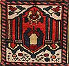 Bakhtiar Red Hand Knotted 49 X 72  Area Rug 400-16928 Thumb 16