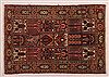 Bakhtiar Red Hand Knotted 49 X 72 Area Rug 400-16928 Thumb 24