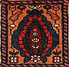 Bakhtiar Red Hand Knotted 49 X 72  Area Rug 400-16928 Thumb 15