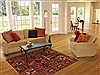 Bakhtiar Red Hand Knotted 49 X 72 Area Rug 400-16928 Thumb 2