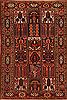 Bakhtiar Red Hand Knotted 49 X 72  Area Rug 400-16928 Thumb 0