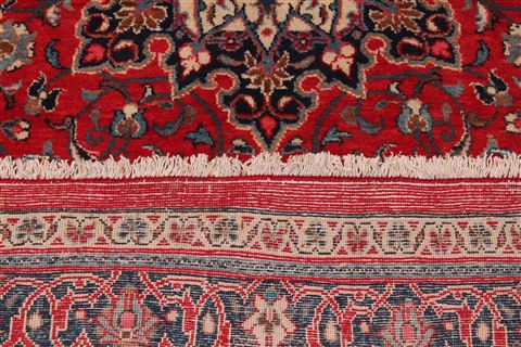 Sarouk Red Hand Knotted 46 X 72 Area Rug 400-16929 Image 12