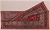 Sarouk Red Hand Knotted 46 X 72  Area Rug 400-16929 Thumb 3