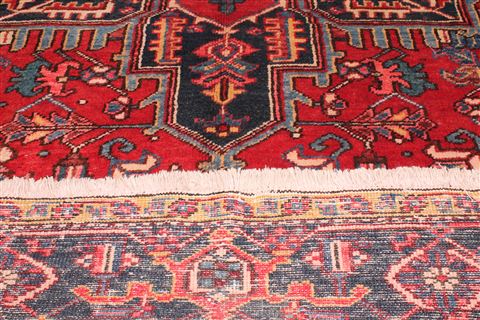 Heriz Red Hand Knotted 611 X 106 Area Rug 400-16931 Image 2
