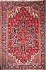 Heriz Red Hand Knotted 611 X 106  Area Rug 400-16931 Thumb 0