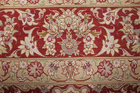 Qum Yellow Hand Knotted 34 X 51 Area Rug 400-16933 Image 18