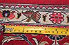 Qum Red Runner Hand Knotted 27 X 64  Area Rug 400-16943 Thumb 3