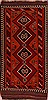 Kilim Orange Hand Knotted 46 X 80  Area Rug 400-16950 Thumb 0