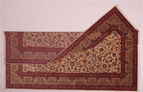 Kashan White Hand Knotted 90 X 1211 Area Rug 400-16954 Image 32
