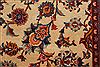 Kashan White Hand Knotted 90 X 1211  Area Rug 400-16954 Thumb 10