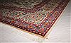 Kashan White Hand Knotted 90 X 1211  Area Rug 400-16954 Thumb 2